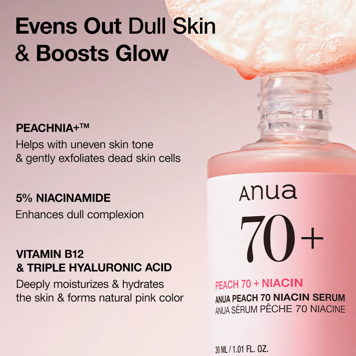 Peach 70% Niacinamide Serum