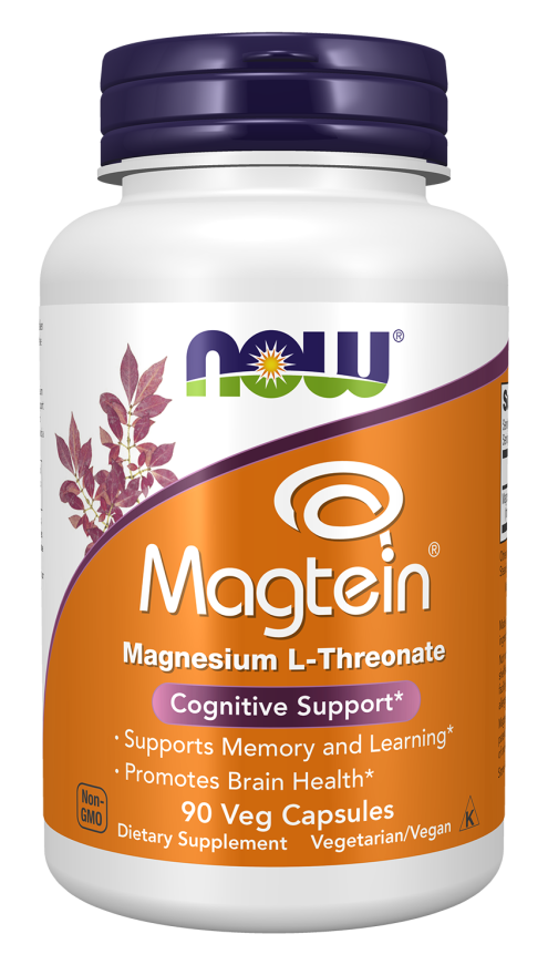 NOW Magtein (Magnesium Threonate) - 90 Capsules