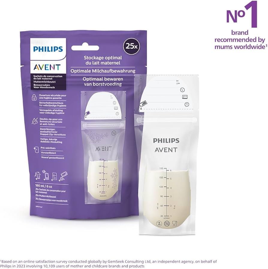 Philips Breast Milk Storage Bags