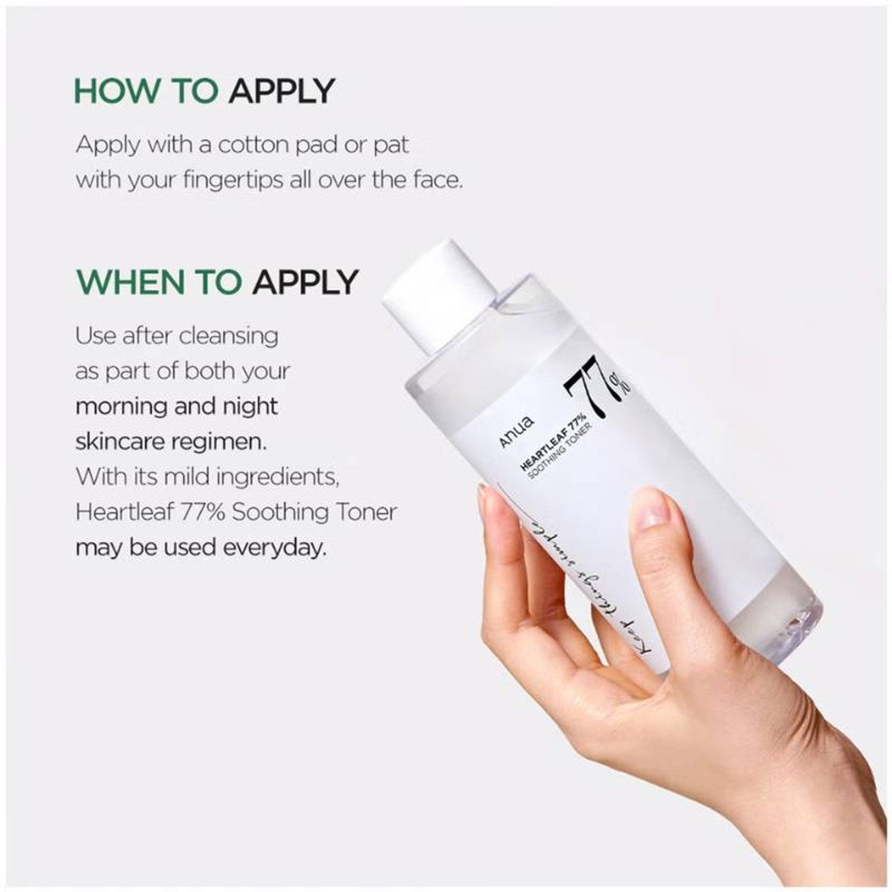 Heartleaf 77% Soothing Toner