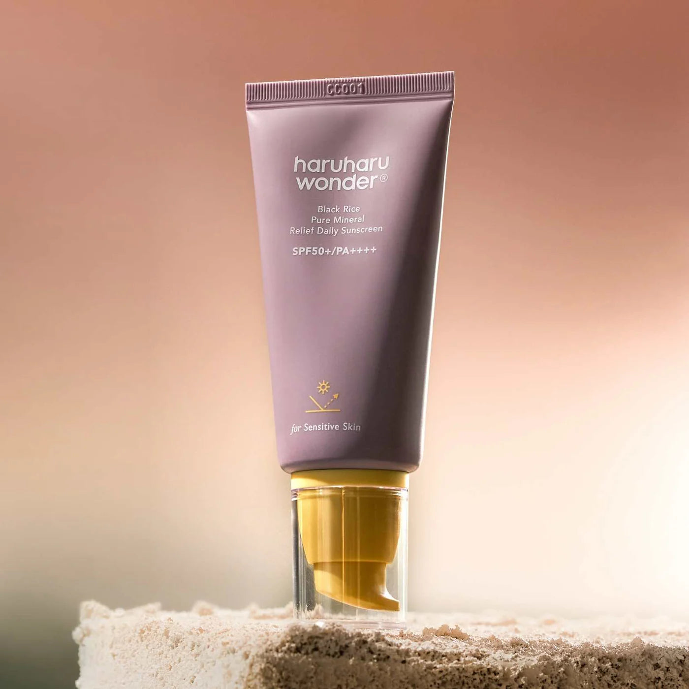 Haruharu Black Rice Pure Mineral Relief Daily Sunscreen SPF50+ PA++++