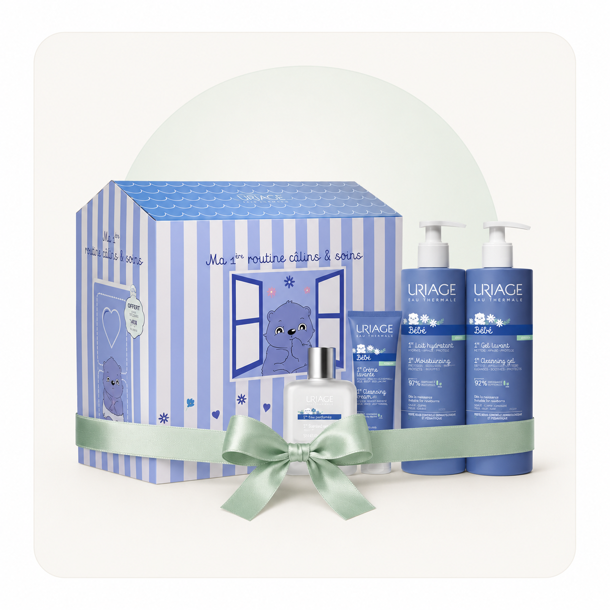 Uriage Baby 1st Full Routine Bundle