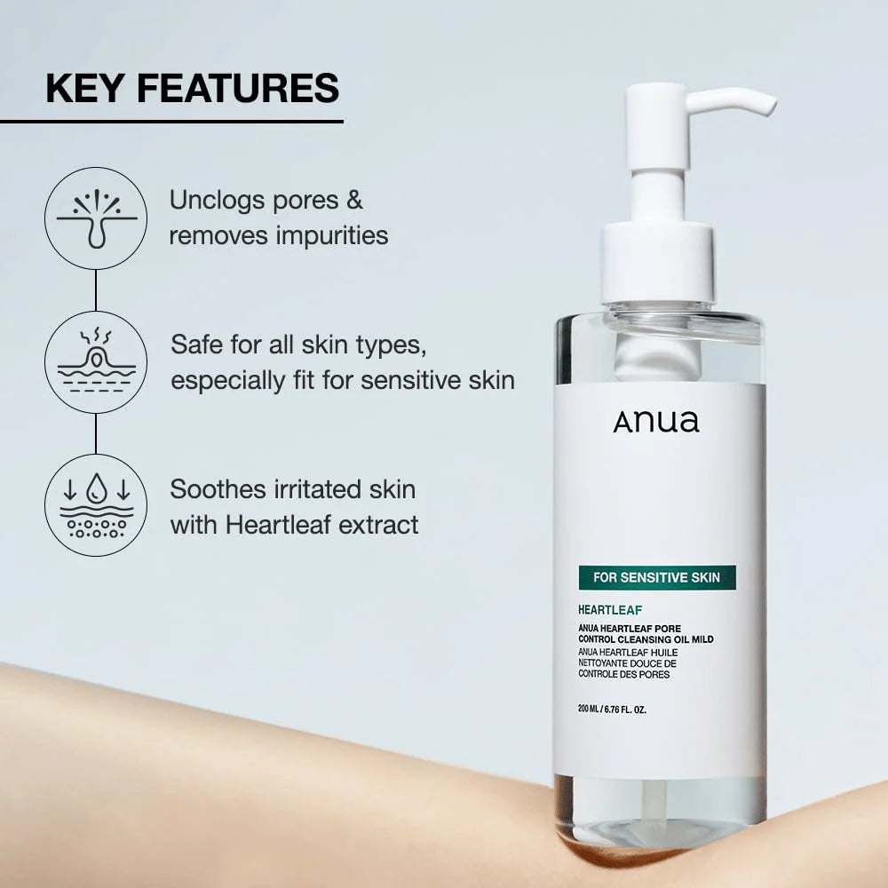 Heartleaf Pore Control Cleansing Mild
