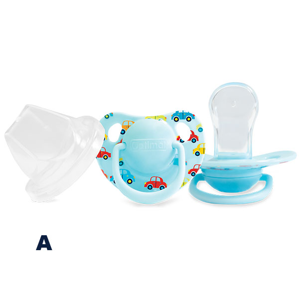 Optimal Orthodontic Silicone Pacifier 6+ months
