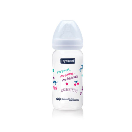 Optimal PP Wide Neck Feeding Bottle