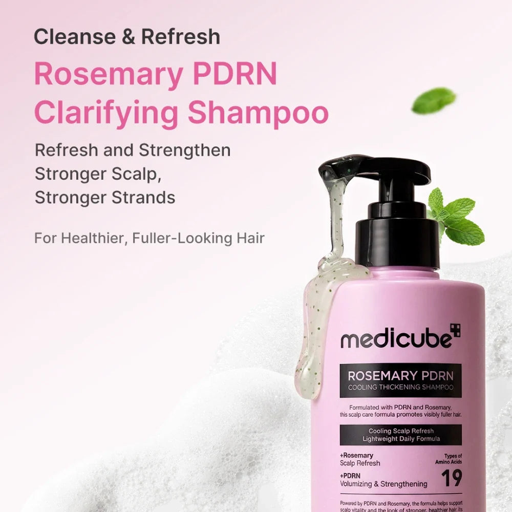 Medicube Rosemary PDRN Cooling Thickening Shampoo