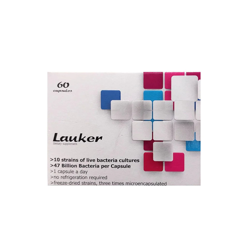 Lauker Prebiotics + Probiotics