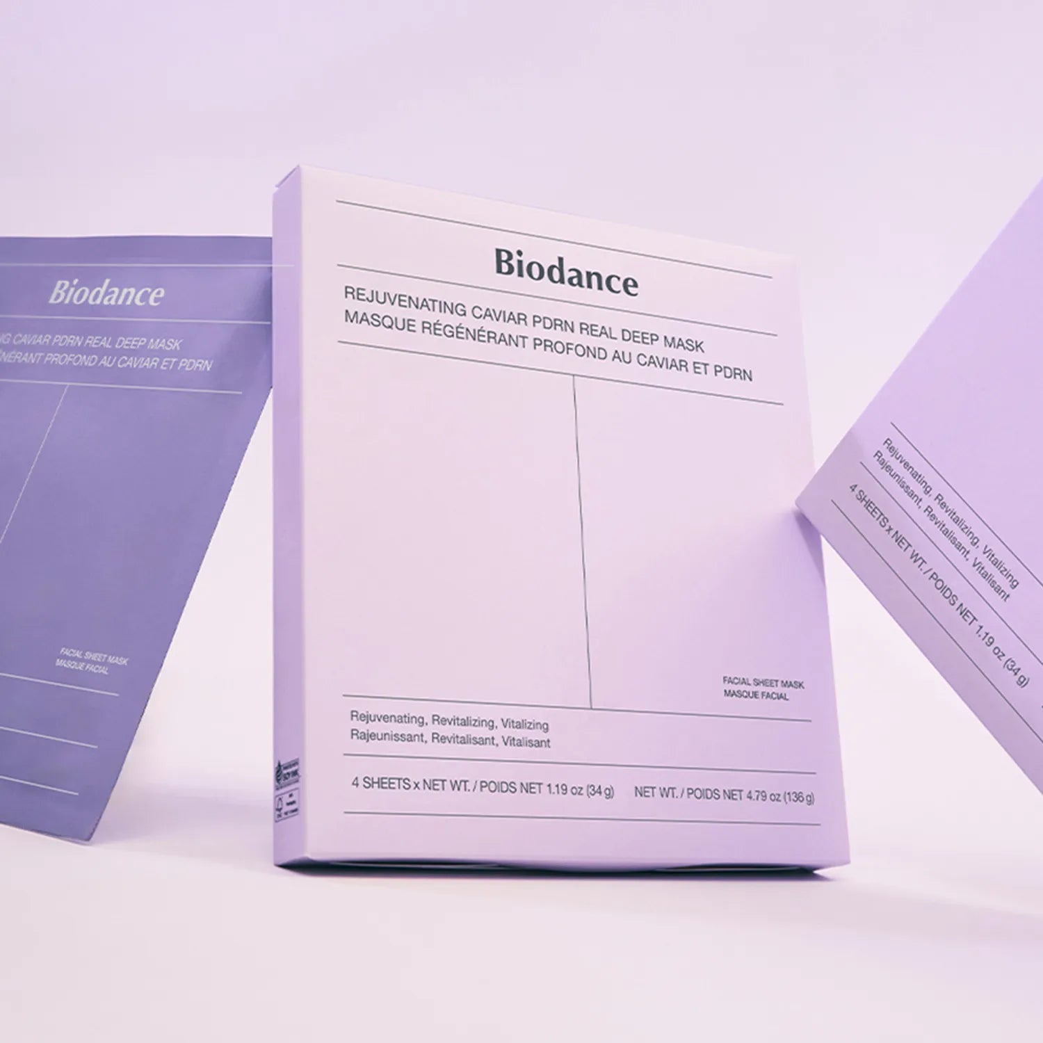 BIODANCE - Rejuvenating Caviar PDRN Real Deep Mask - 4EA