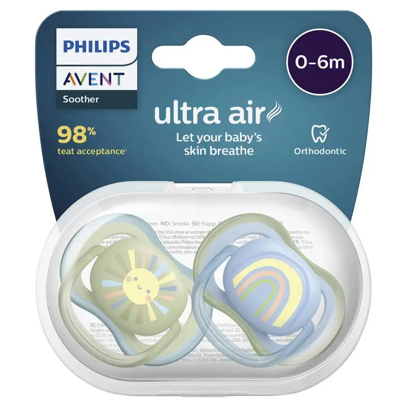 Philips Avent Ultra Air Pacifier 0-18+ months