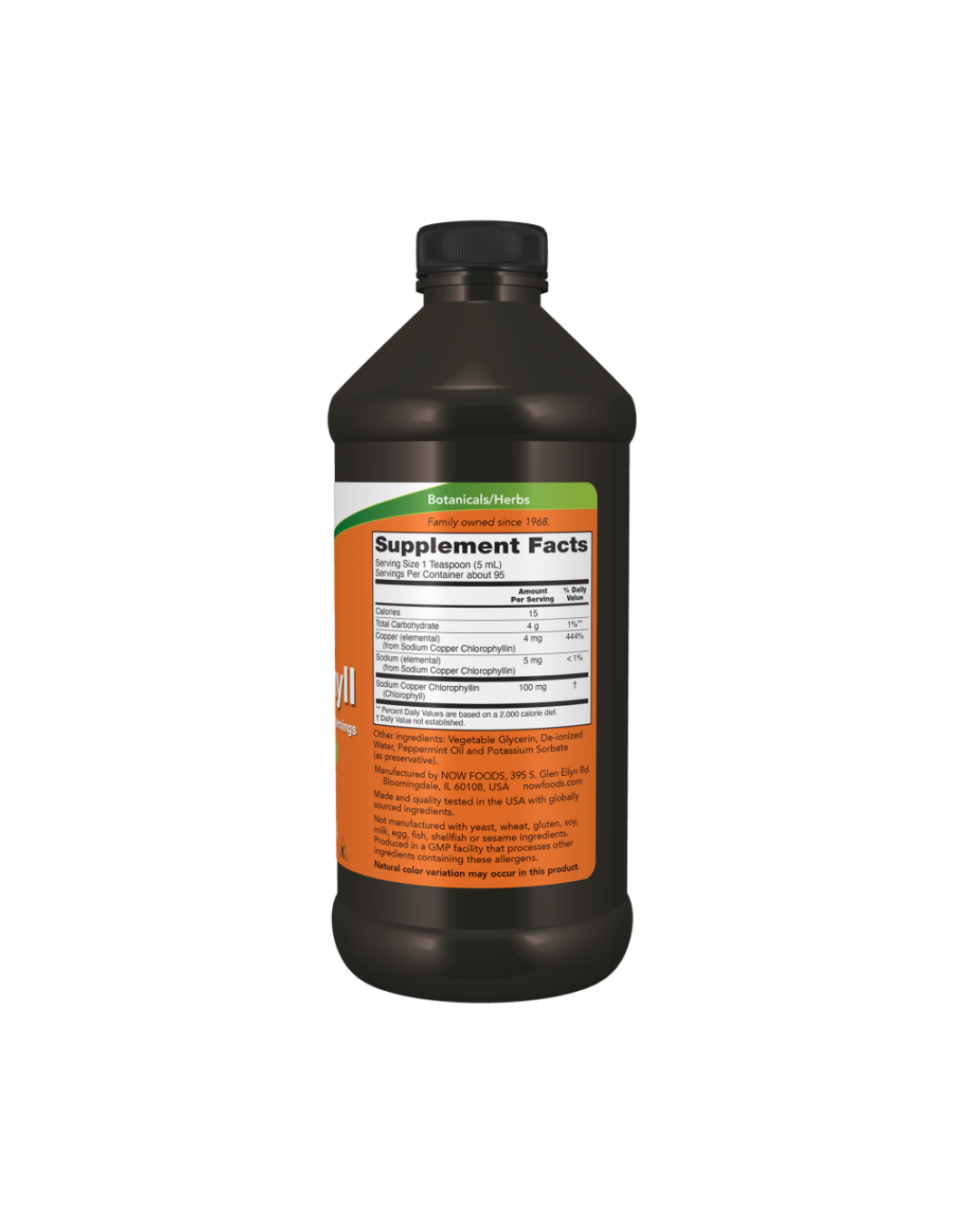 NOW Liquid Chlorophyll - 473ml