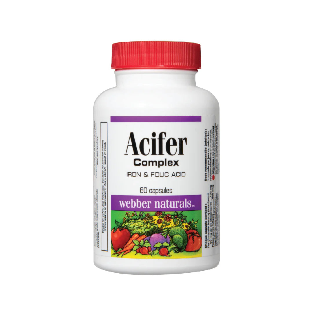 Webber Natural Acifer Complex - 60 Caps
