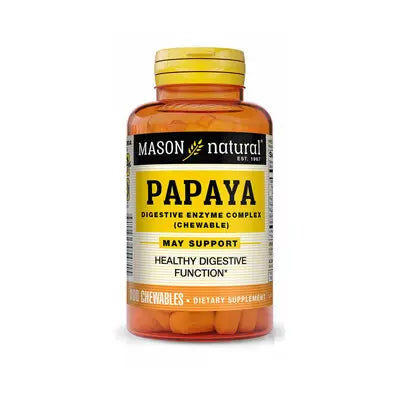 Mason Natural Papaya - 100 Chewables