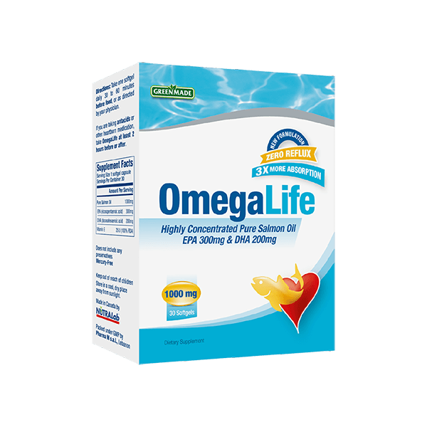 Green Made Omega Life - 30 Softgels