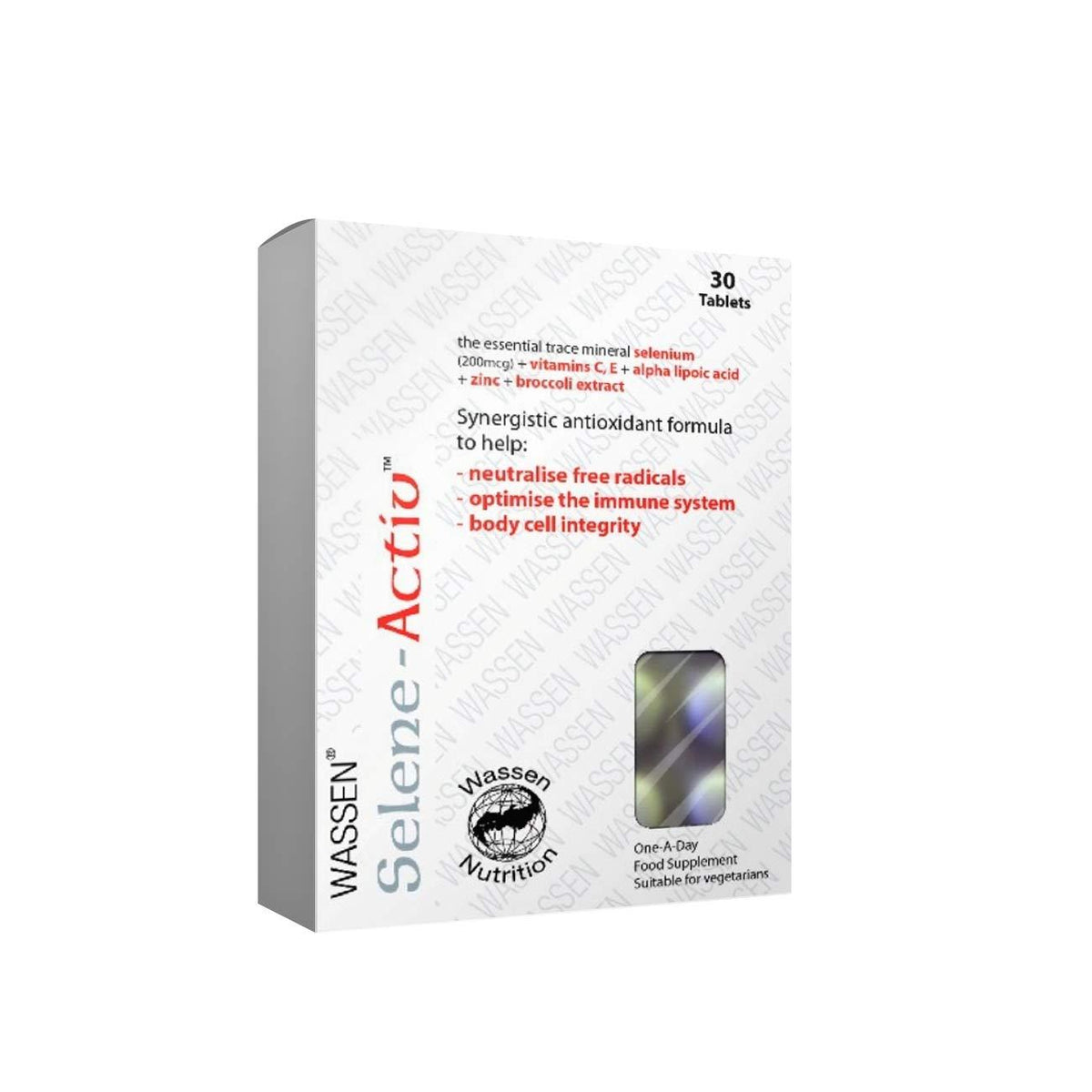 Wassen Selene-Activ 30 Tablets