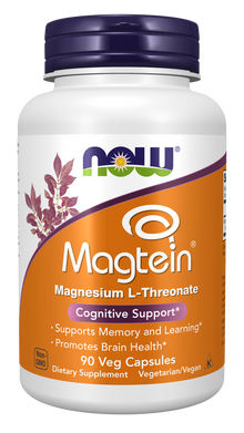 NOW Magtein (Magnesium Threonate) - 90 Capsules