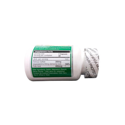 NutriLabs Fefolic 30 Capsules