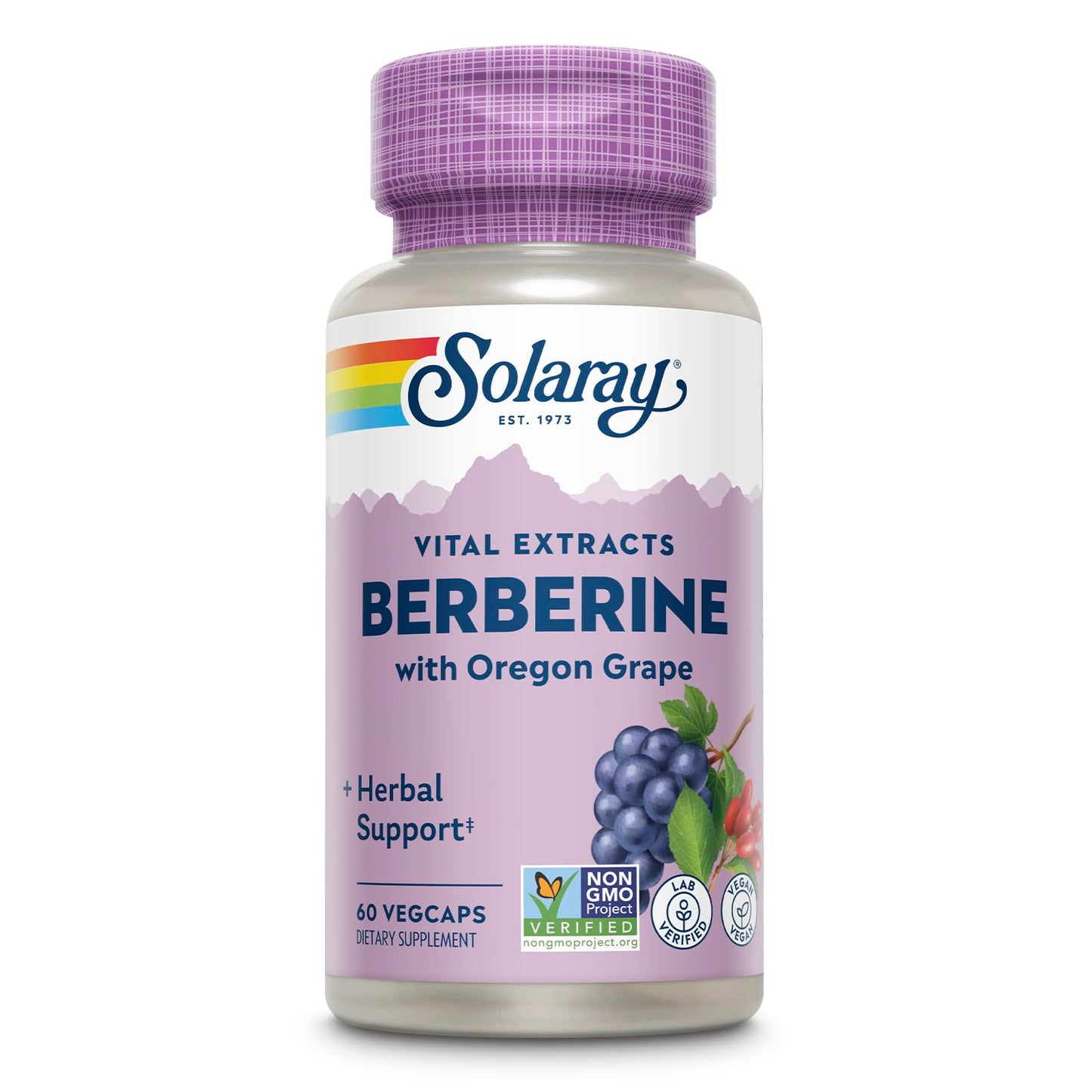 Solaray Berberine 250mg 60 Tabs