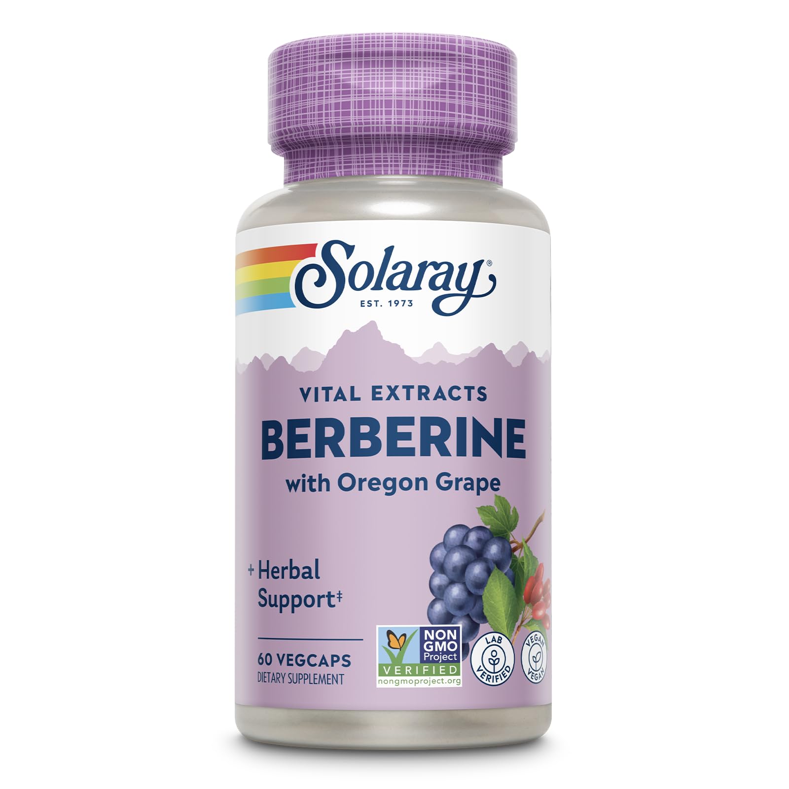 Solaray Berberine 250mg 60 Tabs