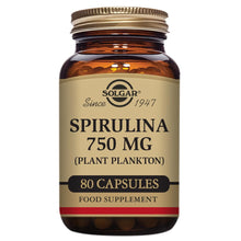 Solgar Spirulina 750mg - 80 Tablets