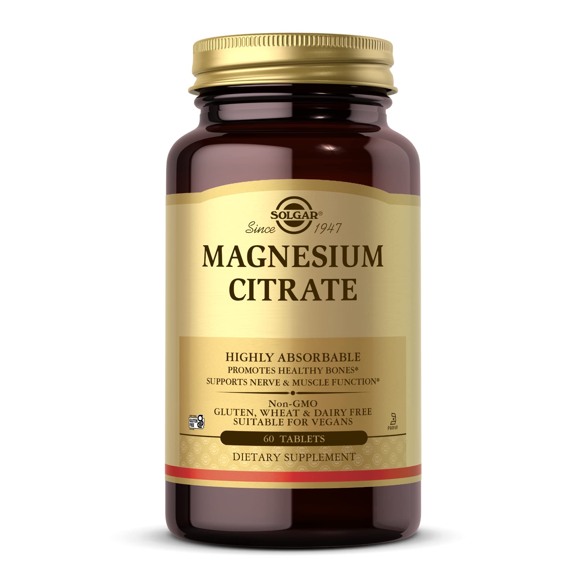Solgar Magnesium Citrate - 60 Tablets