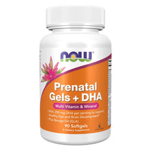 NOW Prenatal Gels + DHA - 90 Softgels