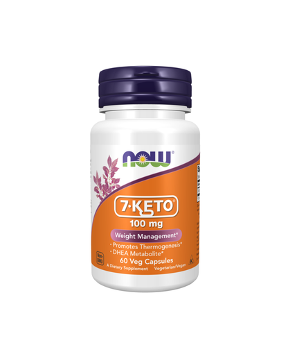 NOW 7.KETO 100mg - 60 Capsules