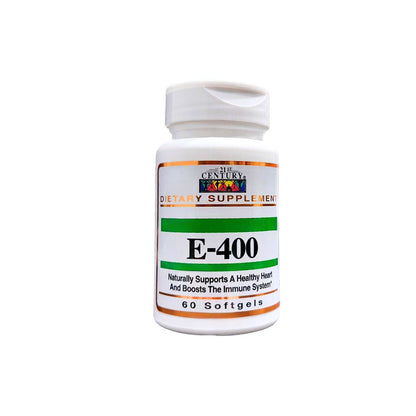 21st Century Vitamin E 400 IU 60 Softgels