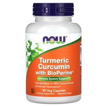 NOW Turmeric Curcumin with BioPerine - 90 Capsules