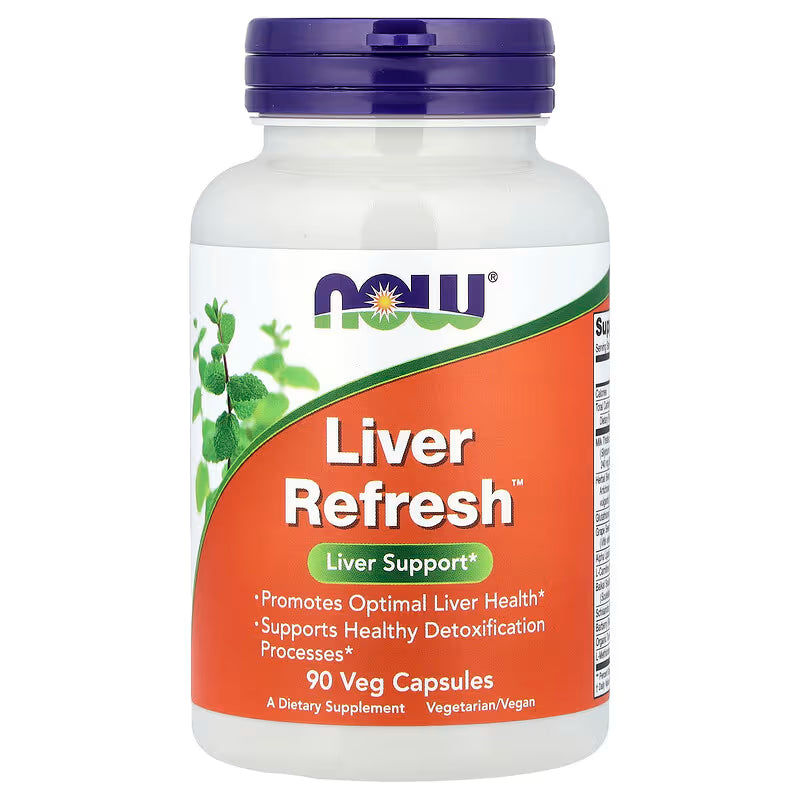 NOW Liver Refresh - 90 Capsules