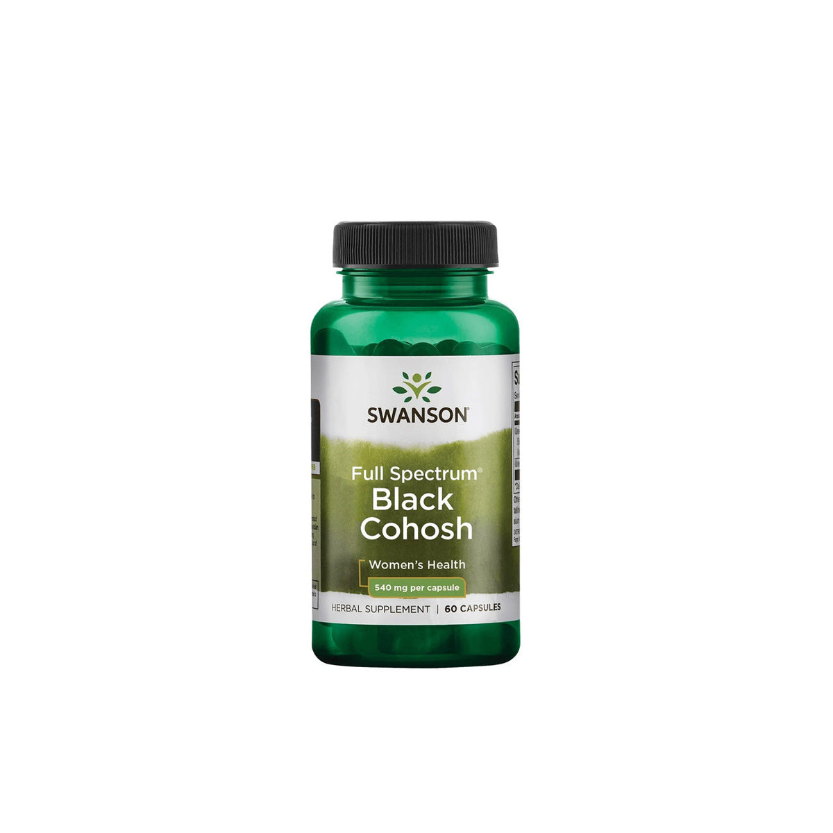 Swanson Full Spectrum Black Cohosh 540mg 60 Capsules