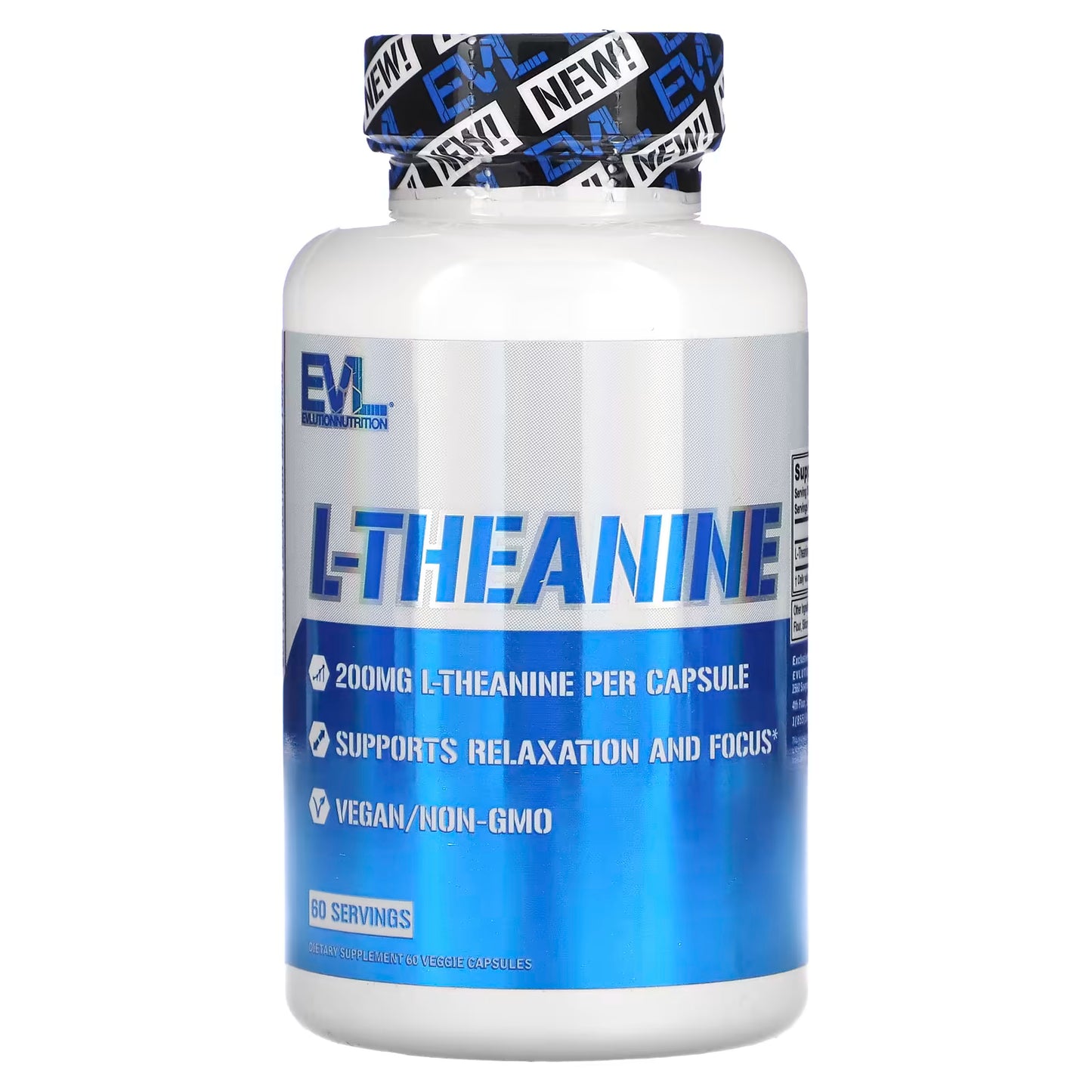 EVL L-Theanine - 120 Capsules