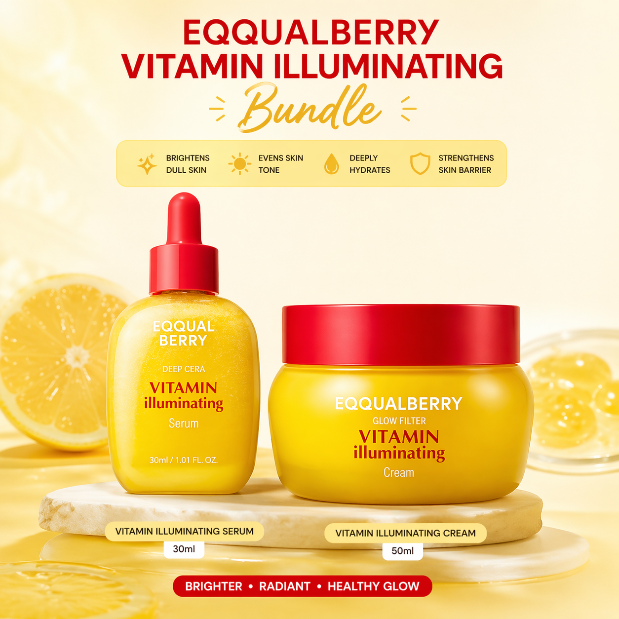 EQQUALBERRY Vitamin Illuminating Bundle