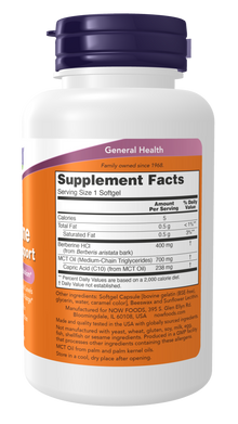 NOW Berberine Glucose Support - 60 Softgels