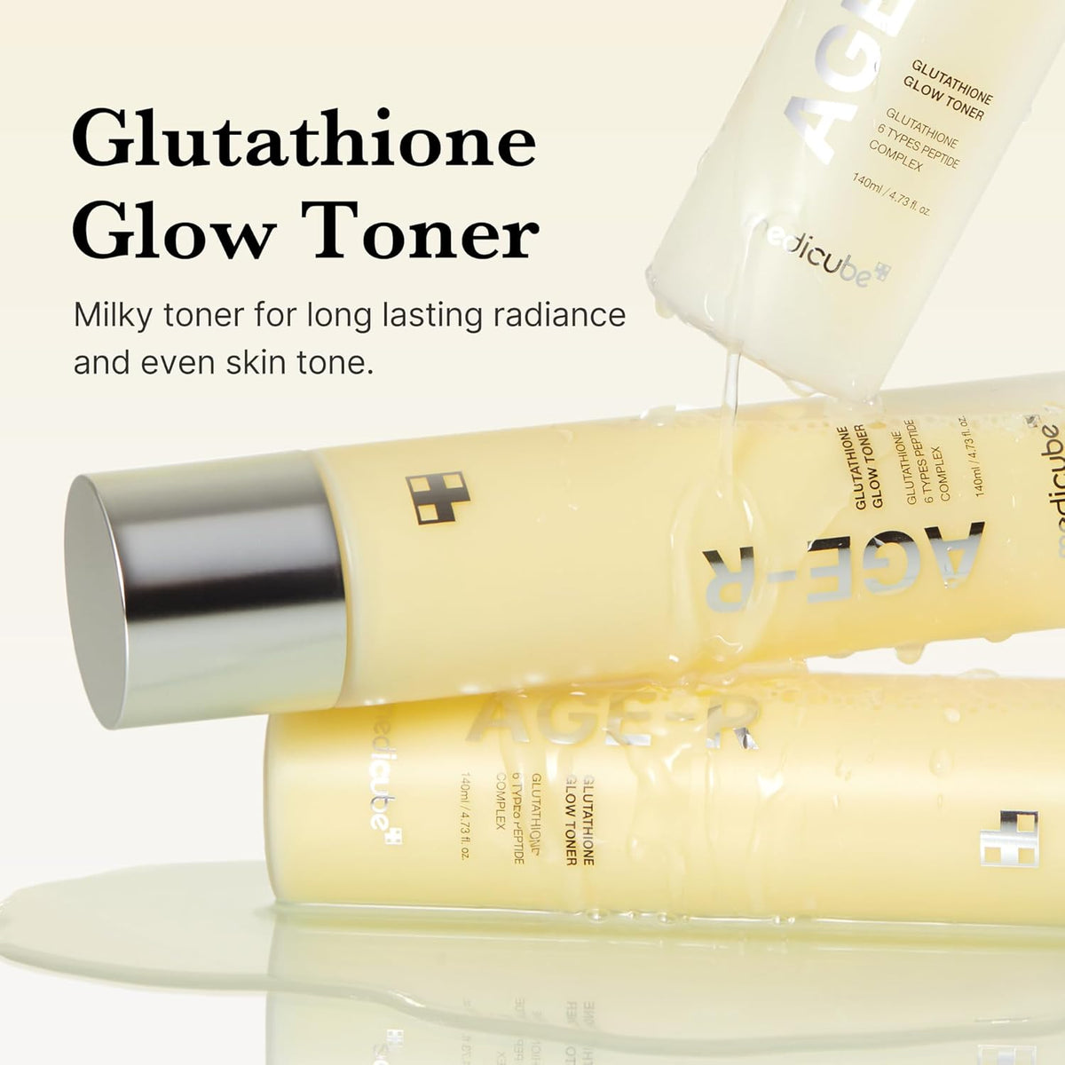 Medicube AGE-R Glutathione Glow Milk Toner