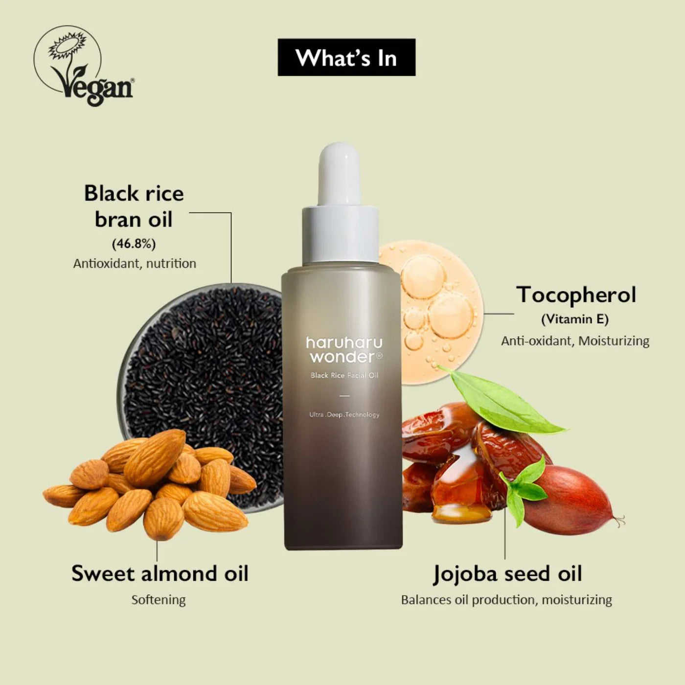 Haruharu Black Rice Facial Oil