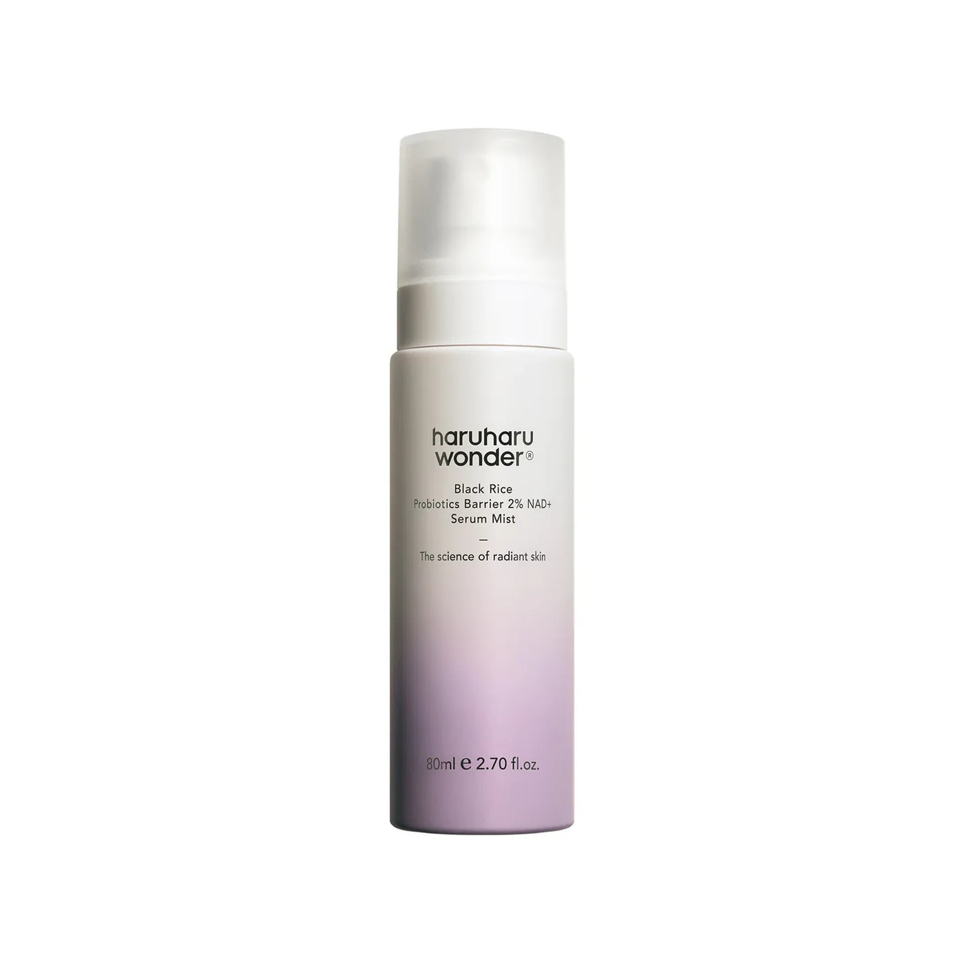 Haruharu Black Rice Probiotics Barrier 2% NAD+ Serum Mist