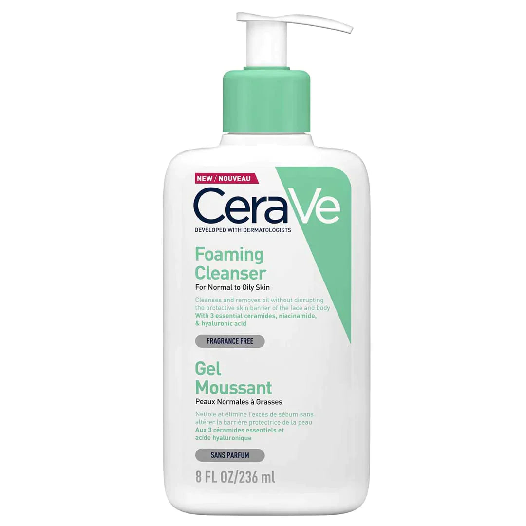 CeraVe Foaming Cleanser Gel-Mousse