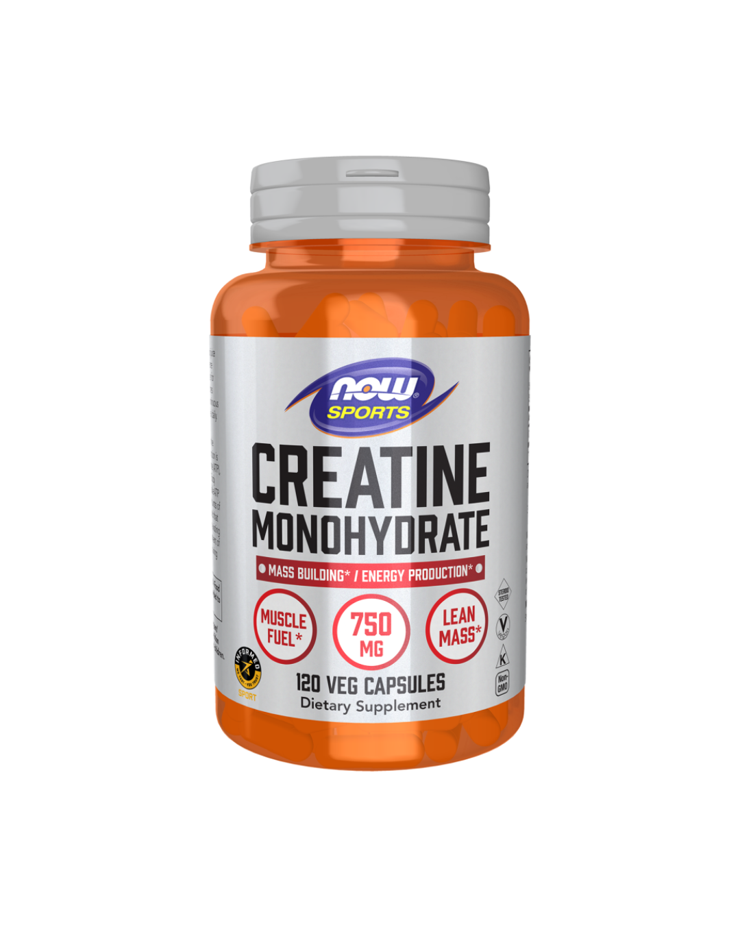 Creatine Monohydrate - 120 Capsules