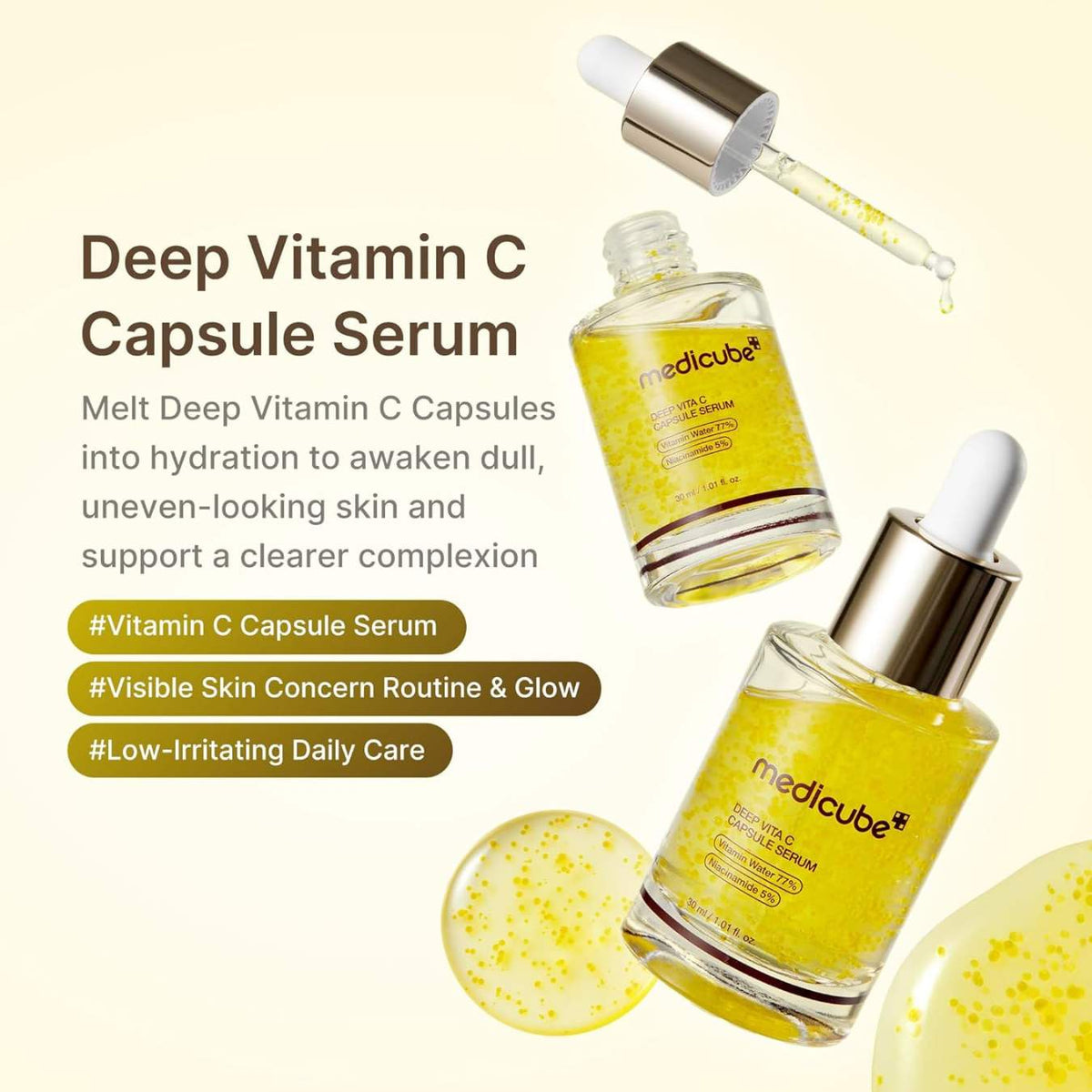 Medicube Deep Vita C Capsule Serum 30 ML