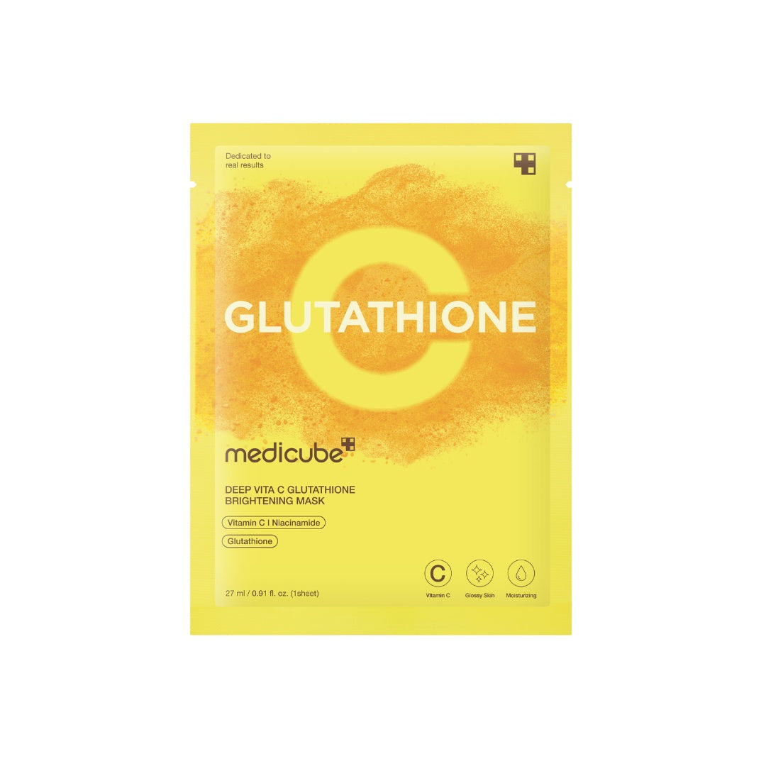Medicube Deep Vita C Glutathione Brightening Mask