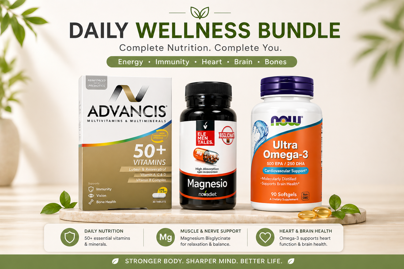 50+ Years Old Supplement Bundle