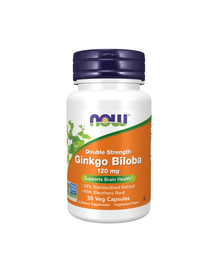 NOW Ginko Biloba 120mg - 50 Capsules