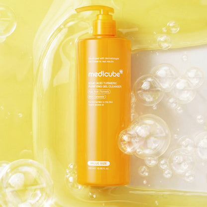 Medicube Kojic Acid Turmeric Gel to Foam Cleanser 500 ML