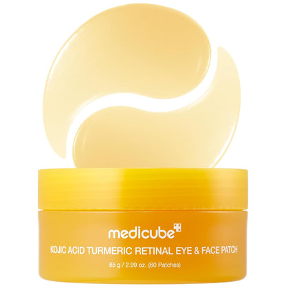 Medicube Kojic Acid Turmeric Eye Patches - 60 pcs