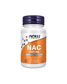 NOW NAC 600mg - 30 Capsules