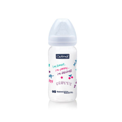 Optimal PP Wide Neck Feeding Bottle