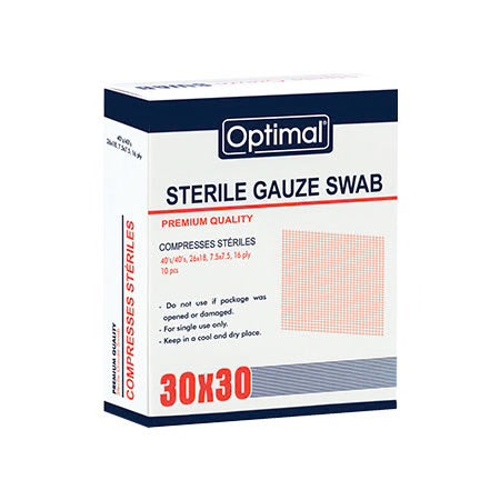 Optimal Sterile Gauze Swab