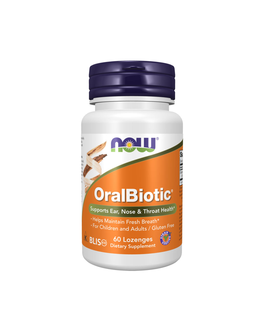 NOW OralBiotic - 60 Lozenges