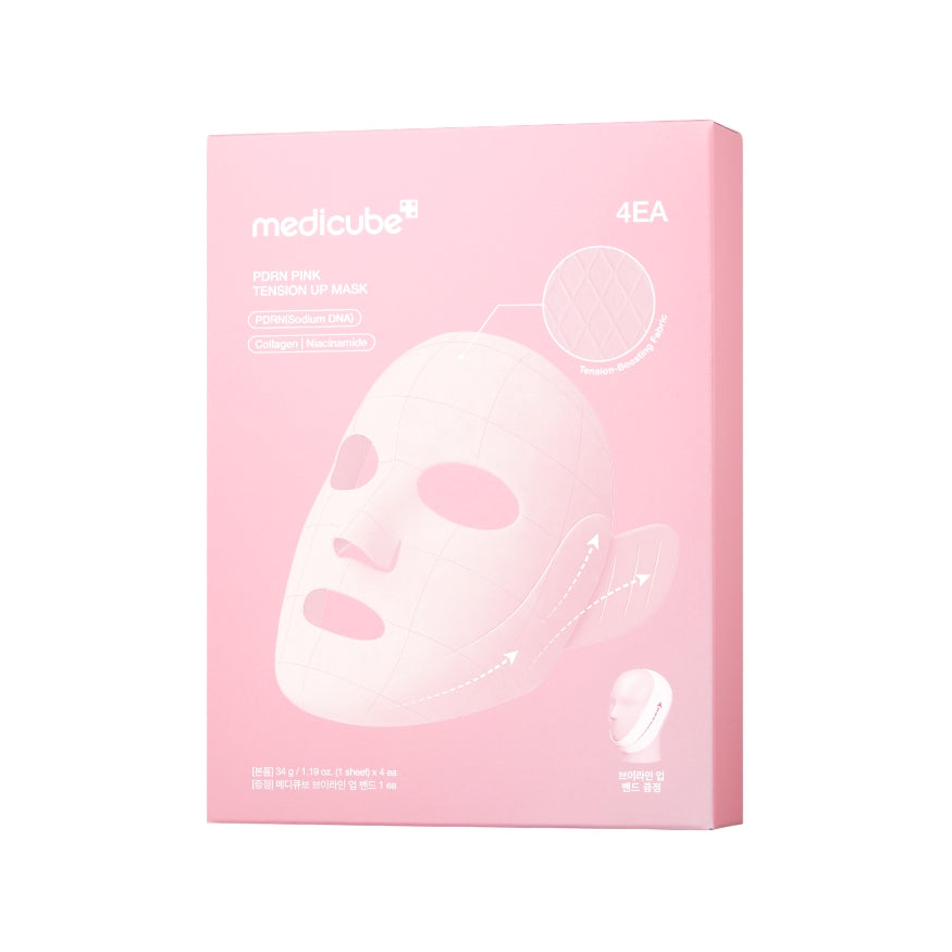 Medicube PDRN Pink Lift Up Mask Box Set (4 Masks)