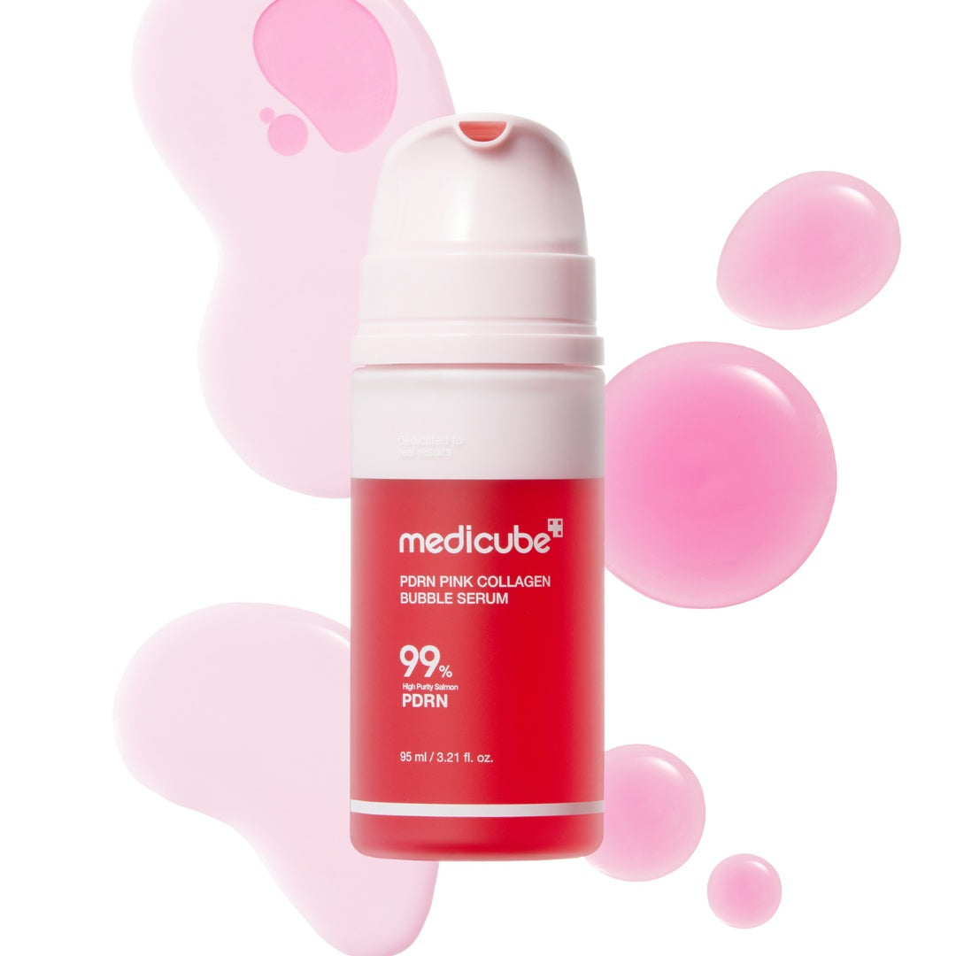 Medicube PDRN Pink Collagen Bubble Serum 95 ML